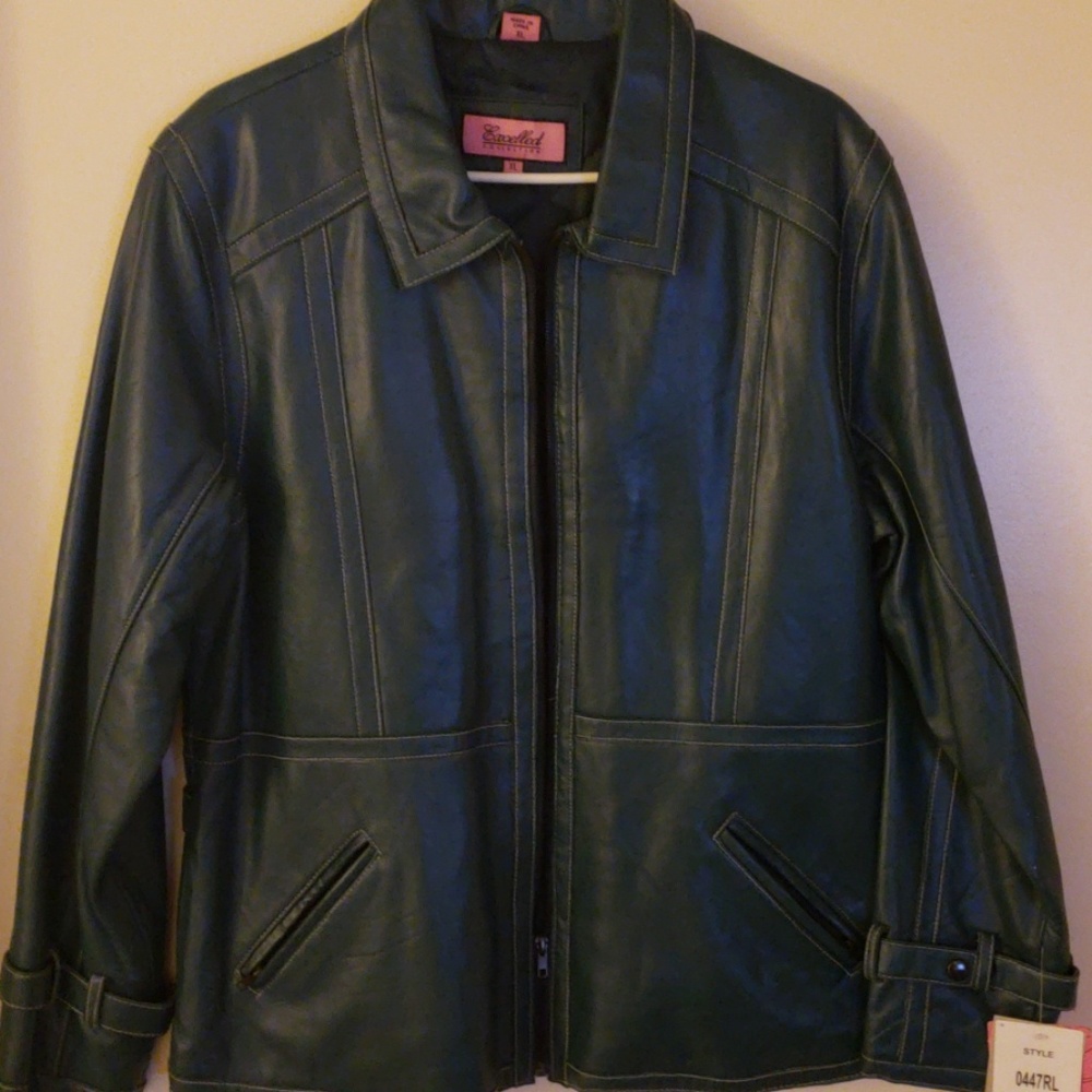 Leather Coat